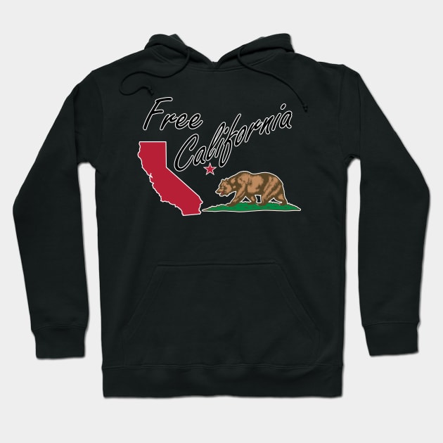 Free California CalExit Hoodie by juyodesign